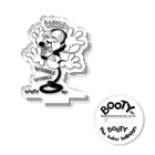 Booty’s BoothのBOOTY'S PMMA FIG.COL. No.002  Up High BOOTY Acrylic Stand