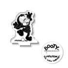 Booty’s BoothのBOOTY'S PMMA FIG.COL. No.110 MOUTON Acrylic Stand