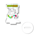 はげはげプリントショップの令和最新版人間工学に基づいた猫 Acrylic Stand