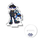 熊谷ゆ〜ほ_デザイングッズのBLUE ECHOES OdinX Acrylic Stand