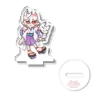 熊谷ゆ〜ほ_デザイングッズのBLUE ECHOES すえまる Acrylic Stand