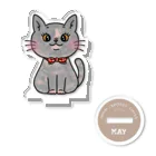 猫好きkikoriのおえかきグッズの【MAY】OSUWARI friends Acrylic Stand