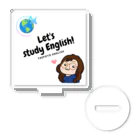 たえ先生|おとな英語初心者専門コーチの英語学習のおとも。 Acrylic Stand