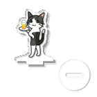 The Cat who.... suzuriのバドキャット Acrylic Stand