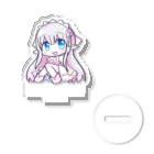 小春のグッズ屋さん SUZURI支部のリアといっしょシリーズ Acrylic Stand