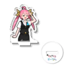 スナックワークス／アニメ『逆異世界転生エージェント エーコさん』のエークラちゃん「かしこまりー！」 Acrylic Stand