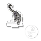 MUSEUM LAB SHOP MITのアクスタ＊ユキヒョウ２　 Snow leopard   アクリルスタンド