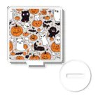 猫猫猫のハロウィン　猫　かぼちゃ Acrylic Stand