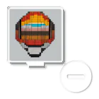 nomad4491のドット絵の法螺貝 アクリルスタンド