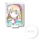 しおぱんメロンパンのガール（お気に入りのお花のアクセサリー） Acrylic Stand