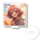 ぶーたんの紅葉の中で輝く彼女 Acrylic Stand