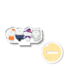 kutakuta SHOPの【SOLD OUT】クタハロ 4匹集合!!アクスタ Acrylic Stand