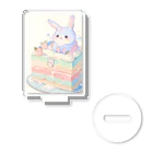 天乃鯱のふわふわウサギのケーキ5 Acrylic Stand
