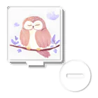 あおねこやのうたたねフクロウグッズ Acrylic Stand