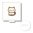 tamの猫のシンプルで可愛いカラーイラスト アクリルスタンド