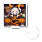 チワワ愛好家ショップのハロウィン・ハウンド・マジック: チワワと魔女のカボチャパーティー！ Acrylic Stand