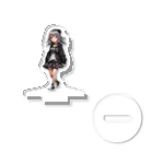 infinexus_dsgnのちびキャラ少女（Silver hair） アクリルスタンド