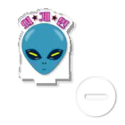 LalaHangeulの외계인(宇宙人) ハングルデザイン Acrylic Stand