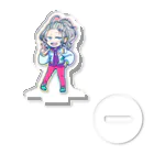 めくぇるめ屋のZ!ZZ (デフォルメの俺) Acrylic Stand