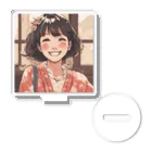 底辺の底辺好きな事を気ままに…。の笑顔の彼女 Acrylic Stand