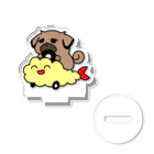 ペキニーズのふぅくん＊のえびふらいだーふぅ アクリルスタンド