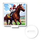 KSK SHOPの競馬(horse racing) Acrylic Stand