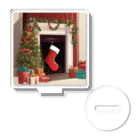 千裕アトリエ（いつもありがとう）のクリスマスストッキング（Christmas Stocking） Acrylic Stand