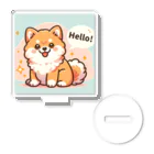 セキネ動画編集者@sun-light-webのもふもふ柴犬 Acrylic Stand