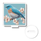 ❤︎cute❤︎のbeautiful blue bird Acrylic Stand