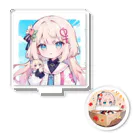 那須モバイル店のピンクの可愛いさが売りです🎵 Acrylic Stand