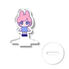 さくりゃ | オリジナルイラストグッズのうさナノちゃん Acrylic Stand