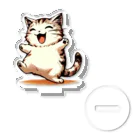 マッハSHOPのAI天風猫(笑顔1) アクリルスタンド