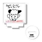 Lipstick CHANNEL SHOPのまさよしパンダまーまー　泣かないで Acrylic Stand