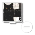 kuroneko0405の黒猫とコーヒー③ Acrylic Stand