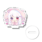 みなづき。のうさ耳パーカーちゃん(目ハート) Acrylic Stand