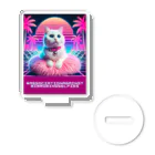 Association Against Mirroring SelfiesのSynthwave_cats Acrylic Stand