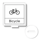 ミニマルくんの四角におさまるBicycle Acrylic Stand