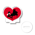 ばるぼら堂のピアノマン_HEART アクリルスタンド