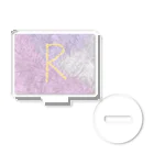 私とパパの店の英語大文字シリーズ『Ｒ』 Acrylic Stand