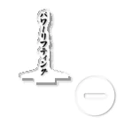 着る文字屋のパワーリフティング Acrylic Stand