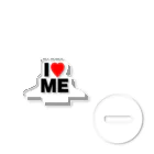 【シリーズ】おもしろ格言ショップの【おふざけシリーズ】I♡ME アクリルスタンド