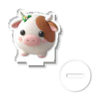 終わらない夢🌈の可愛い💕まんまる◯シリーズ✨　牛🐮 Acrylic Stand