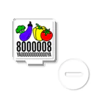 (株)朝御飯の八百万屋公式ロゴ アクリルスタンド