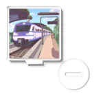 はまみるの軽快で洗練されたモダン鉄道 Acrylic Stand