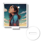 PanHanaChanのThe girl who looks at the sky Acrylic Stand