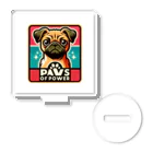 Urban pawsのパグチワワ「Paws of Power」 アクリルスタンド