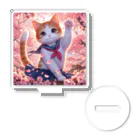 ParadigmStar　パラダイムスターの桜咲く華の学生猫 hana Acrylic Stand