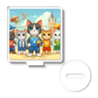 【volleyball online】の猫好きのみなさん必見！愛らしい猫のバレーボールグッズ Acrylic Stand