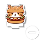 ゆるきゃら製作所の猫バーガー アクリルスタンド