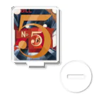 パブリックドメインさんのチャールズ・デムス charles demuth No5 金のNo.5 Acrylic Stand